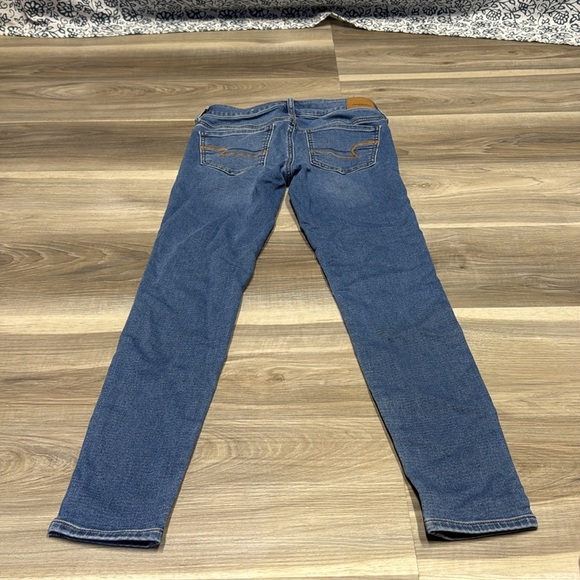 American eagle blue denim jeggings size 2 - Picture 10 of 10
